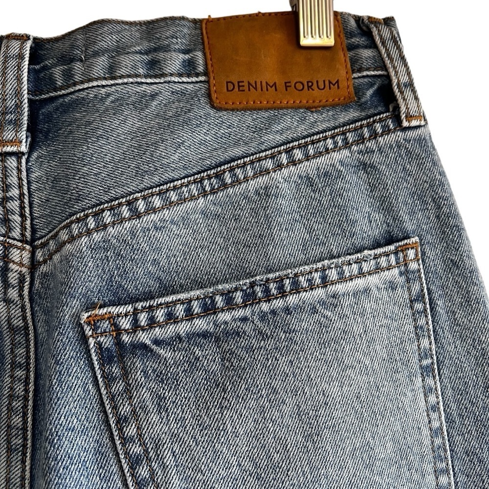 Denim Forum Joni High Rise Loose distressed jeans size 26 excellent condition - Picture 13 of 16